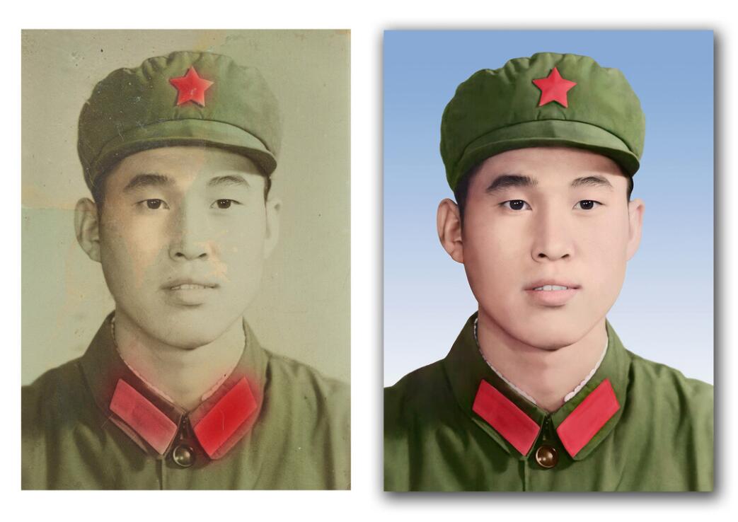 六盘水破损照片修复-18